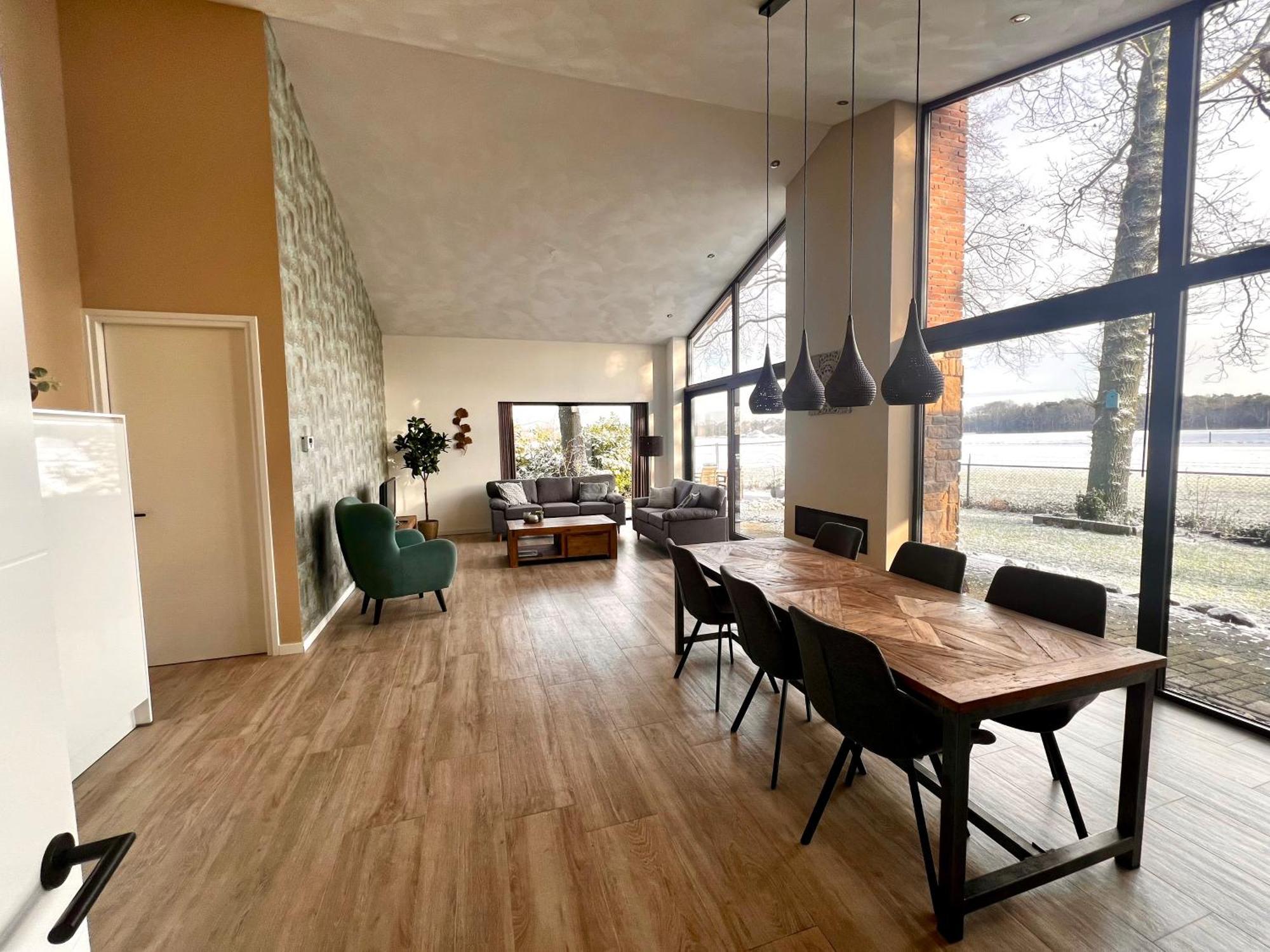 Вилла Luxe Recreatiewoning Midden In Bosrijke Omgeving Waalre Экстерьер фото